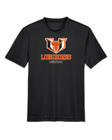 Holcomb HS Wrestling Shadow - Youth Performance T-Shirt