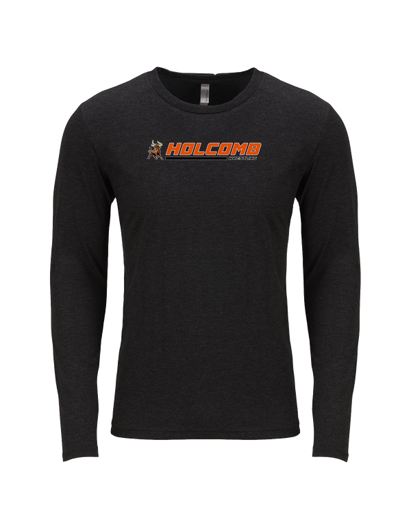 Holcomb HS Wrestling Switch - Tri Blend Long Sleeve