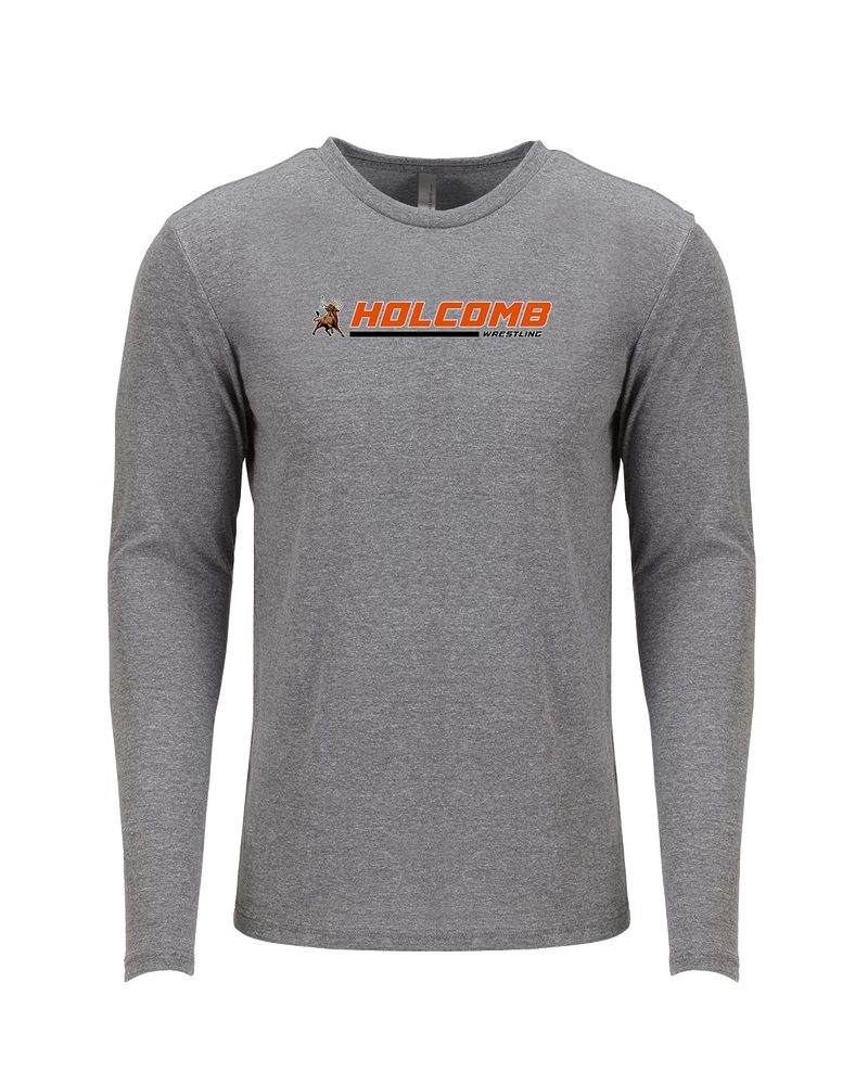Holcomb HS Wrestling Switch - Tri Blend Long Sleeve