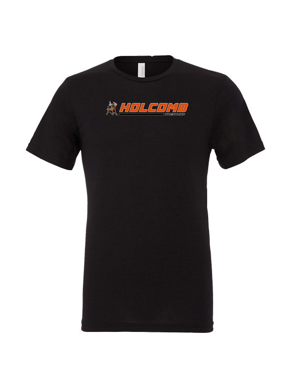 Holcomb HS Wrestling Switch - Mens Tri Blend Shirt