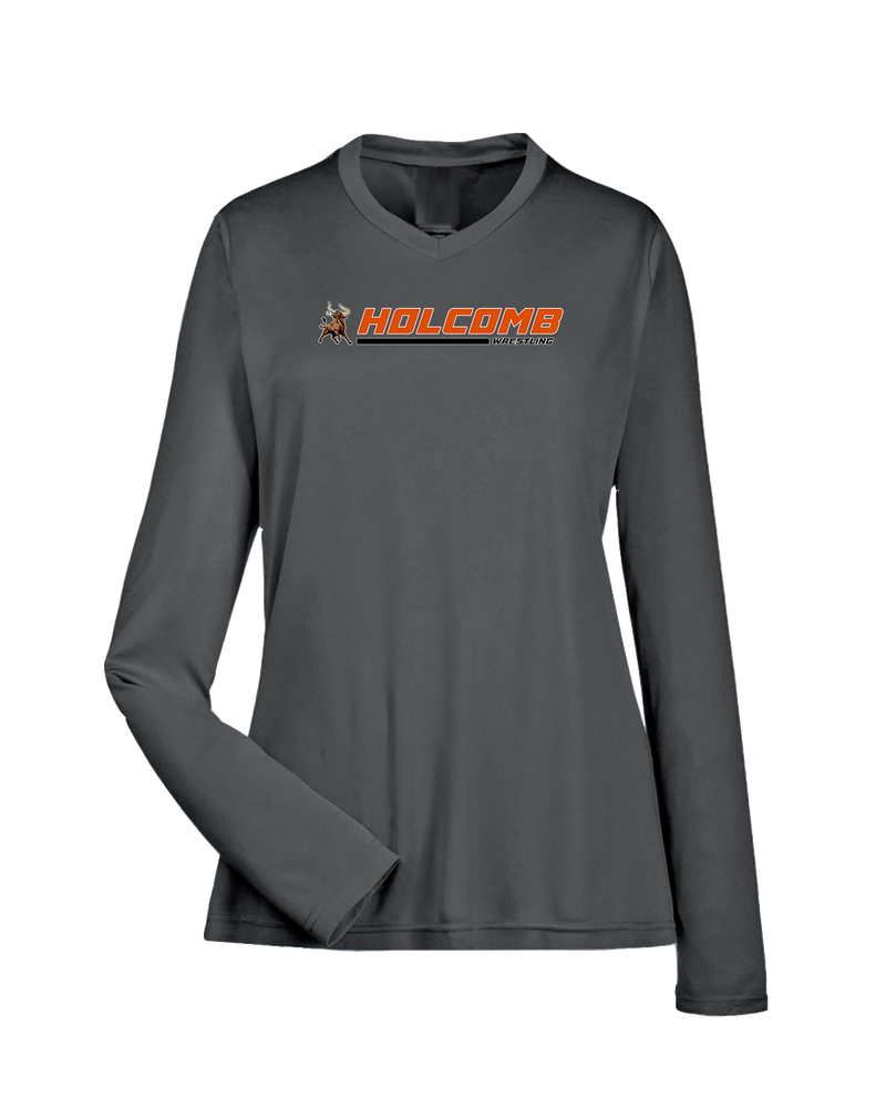 Holcomb HS Wrestling Switch - Womens Performance Long Sleeve