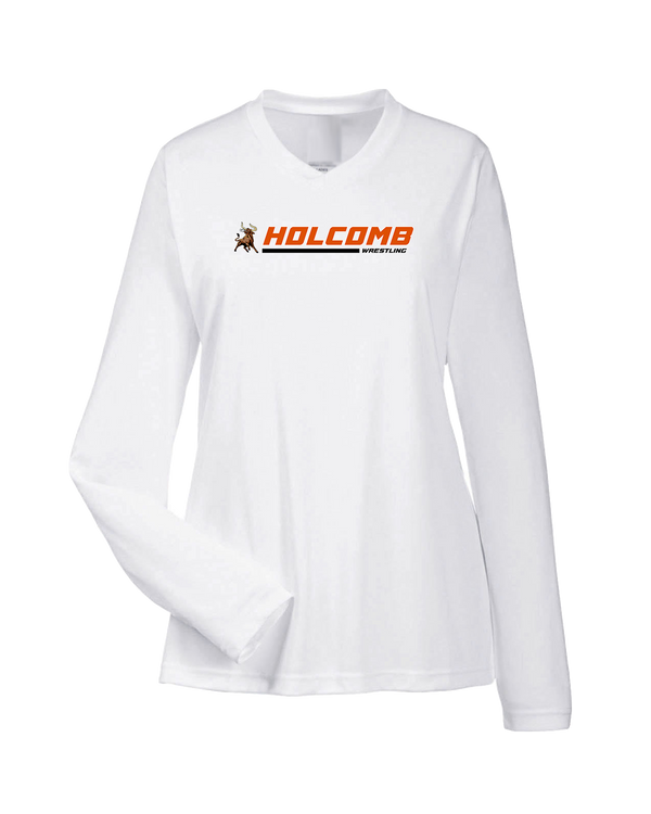Holcomb HS Wrestling Switch - Womens Performance Long Sleeve