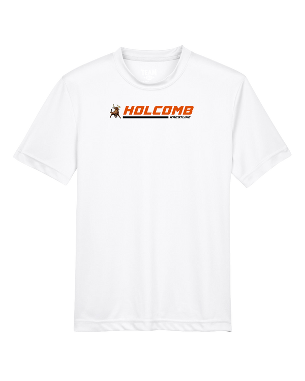 Holcomb HS Wrestling Switch - Youth Performance T-Shirt