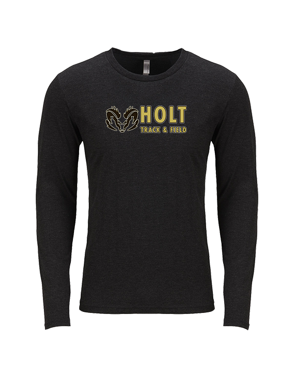 Holt HS Track & Field Basic - Tri-Blend Long Sleeve