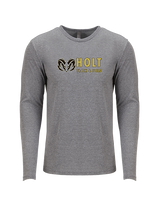 Holt HS Track & Field Basic - Tri-Blend Long Sleeve