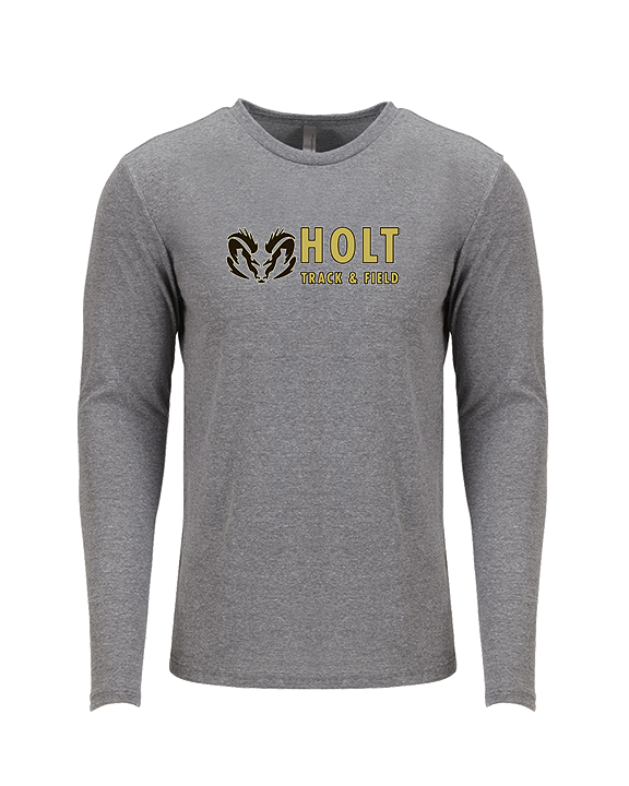 Holt HS Track & Field Basic - Tri-Blend Long Sleeve