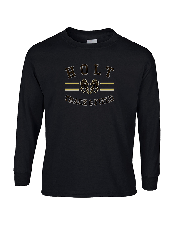 Holt HS Track & Field Curve - Cotton Longsleeve