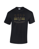 Holt HS Track & Field Curve - Cotton T-Shirt