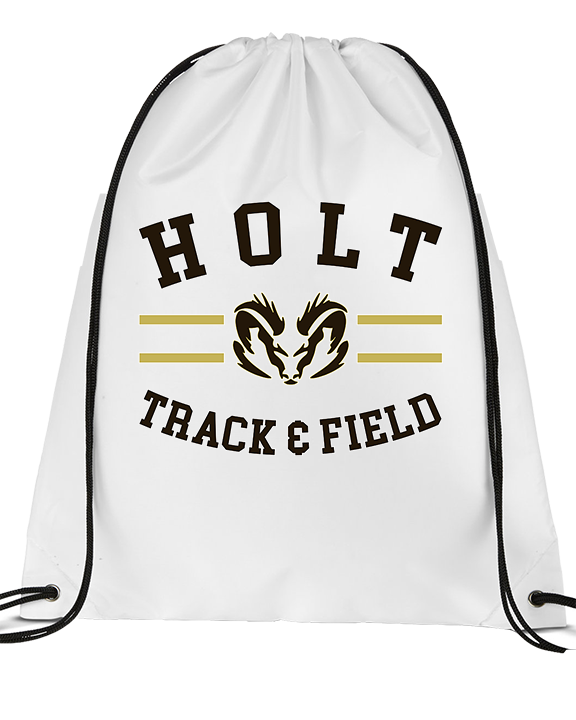 Holt HS Track & Field Curve - Drawstring Bag