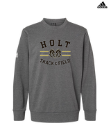 Holt HS Track & Field Curve - Mens Adidas Crewneck