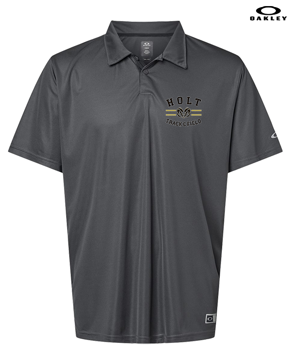 Holt HS Track & Field Curve - Mens Oakley Polo