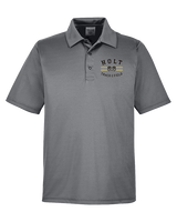 Holt HS Track & Field Curve - Mens Polo