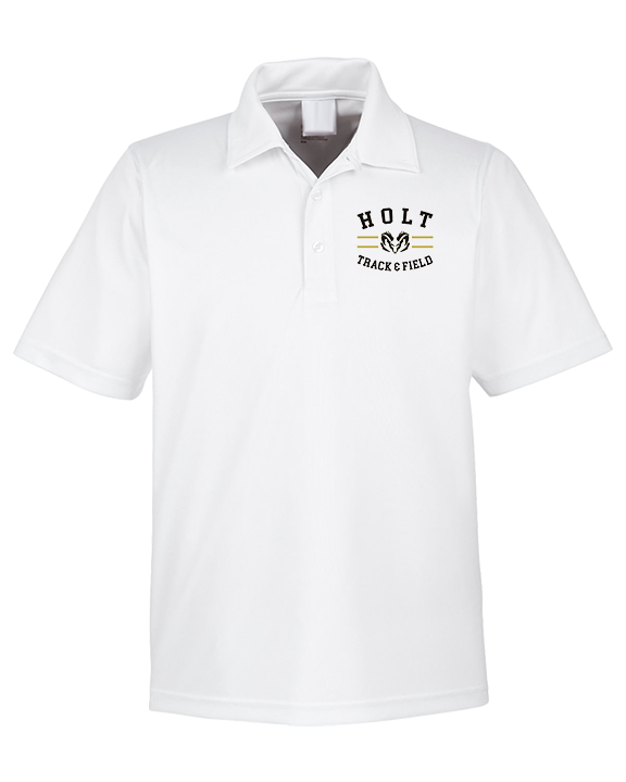 Holt HS Track & Field Curve - Mens Polo