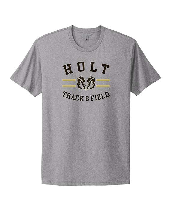Holt HS Track & Field Curve - Mens Select Cotton T-Shirt