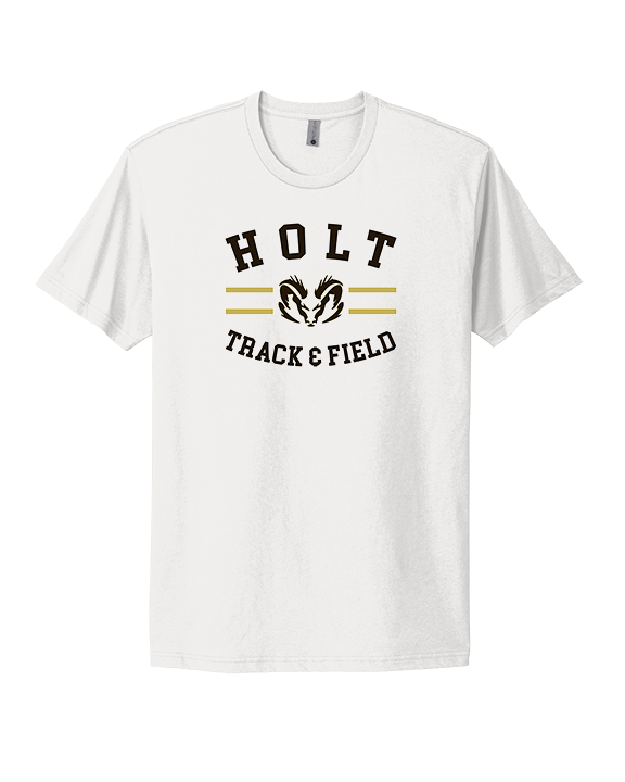 Holt HS Track & Field Curve - Mens Select Cotton T-Shirt