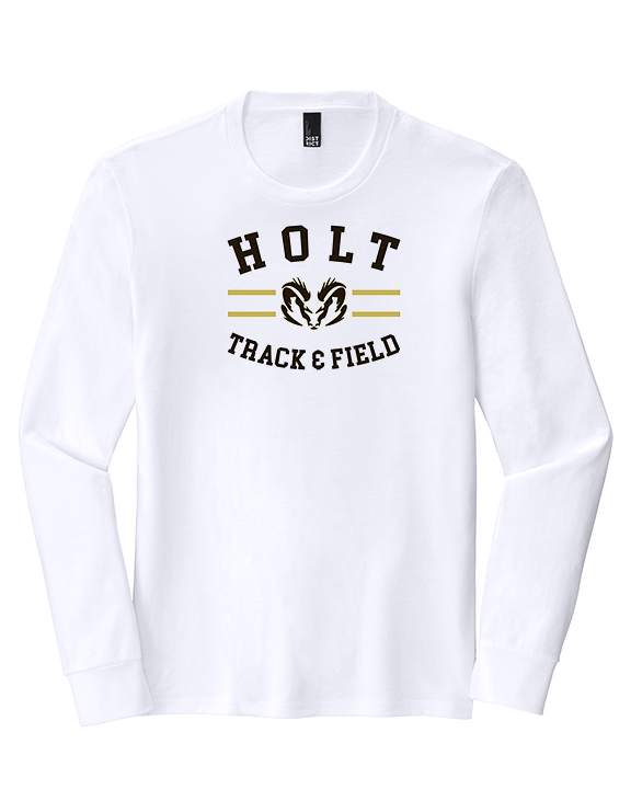 Holt HS Track & Field Curve - Tri-Blend Long Sleeve