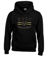 Holt HS Track & Field Curve - Unisex Hoodie
