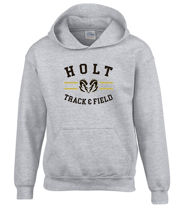 Holt HS Track & Field Curve - Unisex Hoodie