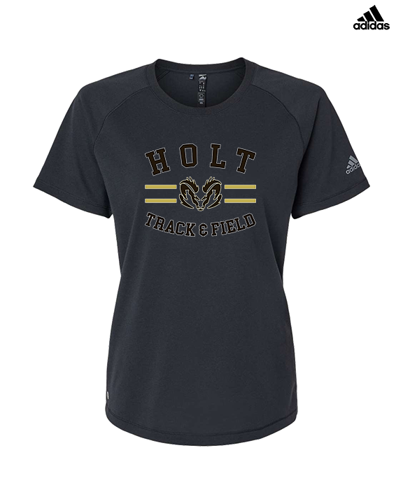 Holt HS Track & Field Curve - Womens Adidas Performance Shirt