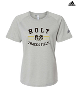 Holt HS Track & Field Curve - Womens Adidas Performance Shirt