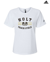 Holt HS Track & Field Curve - Womens Adidas Performance Shirt