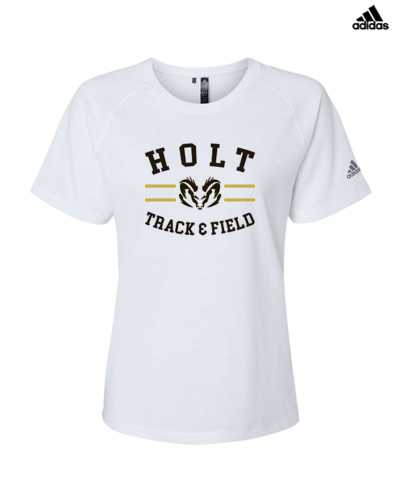 Holt HS Track & Field Curve - Womens Adidas Performance Shirt