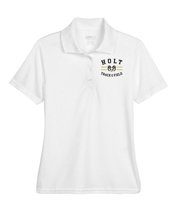 Holt HS Track & Field Curve - Womens Polo