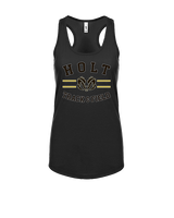 Holt HS Track & Field Curve - Womens Tank Top