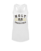 Holt HS Track & Field Curve - Womens Tank Top