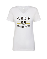 Holt HS Track & Field Curve - Womens Vneck