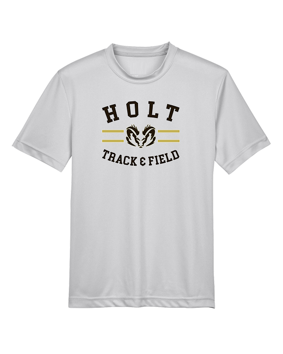 Holt HS Track & Field Curve - Youth Performance Shirt