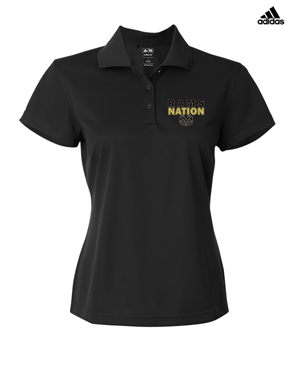 Holt HS Track & Field Nation - Adidas Womens Polo
