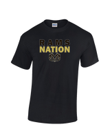 Holt HS Track & Field Nation - Cotton T-Shirt