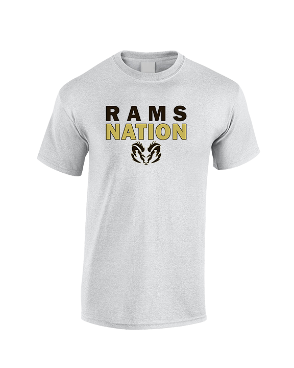 Holt HS Track & Field Nation - Cotton T-Shirt