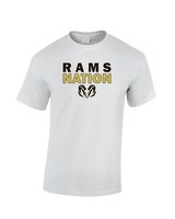 Holt HS Track & Field Nation - Cotton T-Shirt