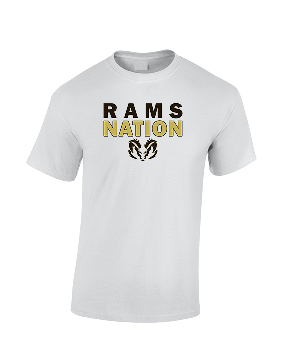Holt HS Track & Field Nation - Cotton T-Shirt