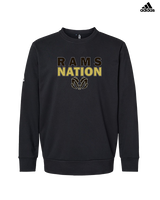 Holt HS Track & Field Nation - Mens Adidas Crewneck