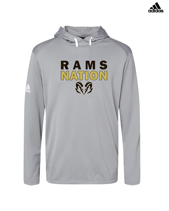 Holt HS Track & Field Nation - Mens Adidas Hoodie