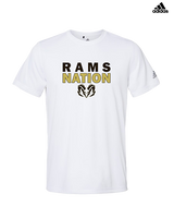 Holt HS Track & Field Nation - Mens Adidas Performance Shirt