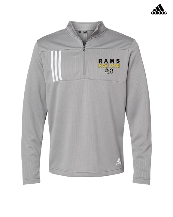 Holt HS Track & Field Nation - Mens Adidas Quarter Zip