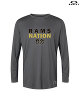 Holt HS Track & Field Nation - Mens Oakley Longsleeve