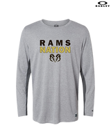 Holt HS Track & Field Nation - Mens Oakley Longsleeve