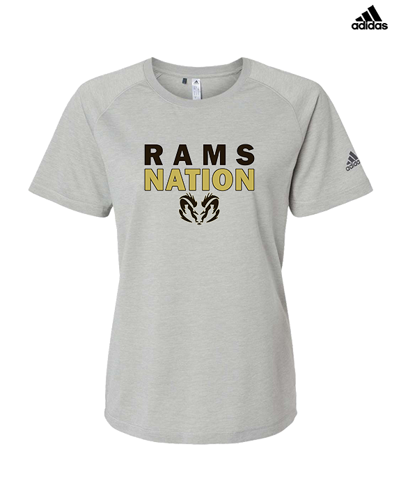 Holt HS Track & Field Nation - Womens Adidas Performance Shirt