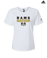 Holt HS Track & Field Nation - Womens Adidas Performance Shirt