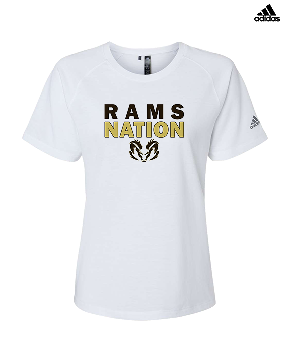 Holt HS Track & Field Nation - Womens Adidas Performance Shirt