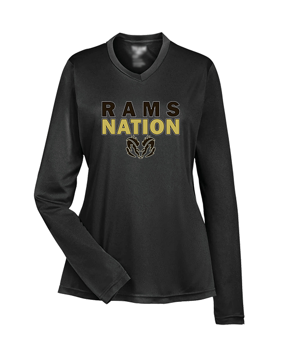 Holt HS Track & Field Nation - Womens Performance Longsleeve