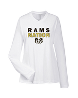 Holt HS Track & Field Nation - Womens Performance Longsleeve
