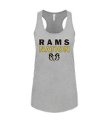 Holt HS Track & Field Nation - Womens Tank Top