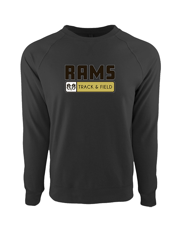 Holt HS Track & Field Pennant - Crewneck Sweatshirt
