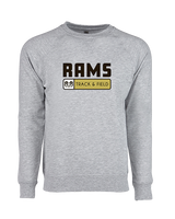 Holt HS Track & Field Pennant - Crewneck Sweatshirt